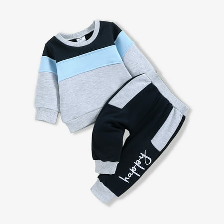 PatPat Infant Baby Boys Color Block Sweats Set Long Sleeve Sweatshirt with Elastic Waist Sweatpants Jogger Set Toddler Pajamas Set Casual Witer Warm Outfit Clothes 3-24Month
PatPat Infant Baby Boys Color Block Sweats Set Long Sleeve Sweatshirt with Elastic Waist Sweatpants Jogger Set Toddler Pajamas Set Casual Witer Warm Outfit Clothes 3-24Month