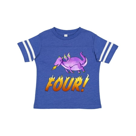 Inktastic 4 Fourth Birthday Purple Dragon Breathing Fire Gift Toddler Boy or Toddler Girl T-Shirt
Inktastic 4 Fourth Birthday Purple Dragon Breathing Fire Gift Toddler Boy or Toddler Girl T-Shirt