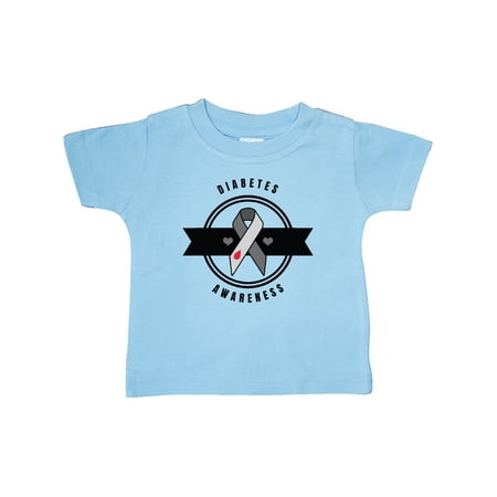 Inktastic Diabetes Awareness with Ribbon and Hearts Gift Baby Boy or Baby Girl T-Shirt
Inktastic Diabetes Awareness with Ribbon and Hearts Gift Baby Boy or Baby Girl T-Shirt