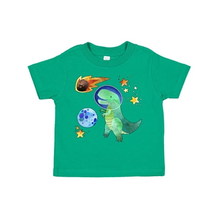 

Inktastic Tyrannosaurus Rex Vs. Meteor Fun Space Dinosaur Gift Toddler Boy or Toddler Girl T-Shirt