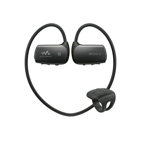 Sony NWZWS613BLK 4 GB Bluetooth Sports Wearable MP3 Player (Black)
