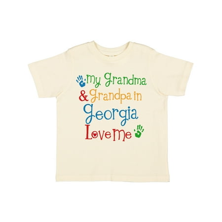 Inktastic Georgia Grandma Grandpa Loves Me Gift Toddler Boy or Toddler Girl T-Shirt
Inktastic Georgia Grandma Grandpa Loves Me Gift Toddler Boy or Toddler Girl T-Shirt