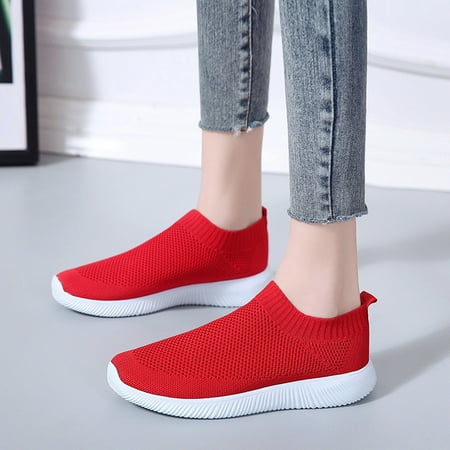 Aayomet Womens Slip on Sneakers Shoes Sports Runing Mesh Color Women Shoes Breathable Solid Outdoor Women s Red 7
Aayomet Womens Slip on Sneakers Shoes Sports Runing Mesh Color Women Shoes Breathable Solid Outdoor Women s Red 7
