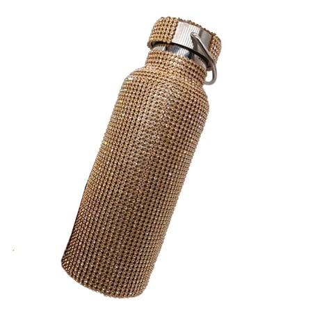 UDIYO Insulated Tumbler Water Tumbler Glitter Practical Stainless Steel Bling Fake Rhinestone Stainless Steel Thermal Bottle for Gift
UDIYO Insulated Tumbler Water Tumbler Glitter Practical Stainless Steel Bling Fake Rhinestone Stainless Steel Thermal Bottle for Gift