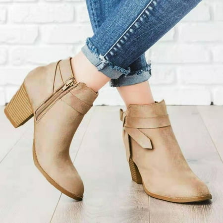 Gift for Womens Juebong Fashion Pure Color Round Toe Bowknot Zipper Square Heels Vintage Women Boots
Gift for Womens Juebong Fashion Pure Color Round Toe Bowknot Zipper Square Heels Vintage Women Boots