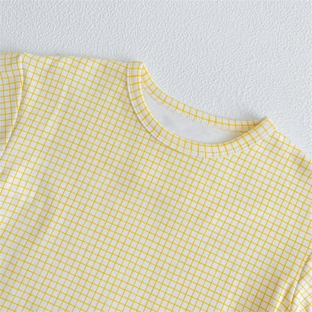 NECHOLOGY Kids Toddler Baby Boys Girls Plaid Patchwork Long Sleeve Blouse Tops T Shirt Boys Size Long Sleeve Shirts Shirt Yellow 2-3 Years
NECHOLOGY Kids Toddler Baby Boys Girls Plaid Patchwork Long Sleeve Blouse Tops T Shirt Boys Size Long Sleeve Shirts Shirt Yellow 2-3 Years