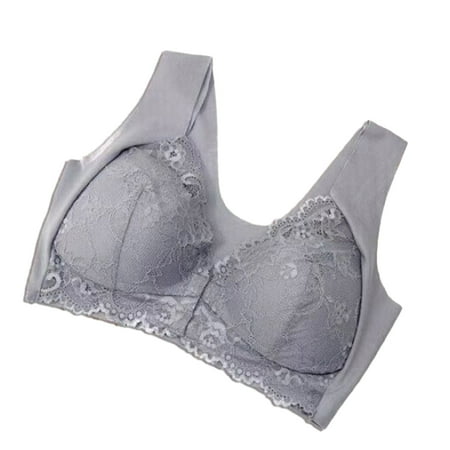 Rumida Lace Plus Size Support Underwire Breathable without Steel Ring Bra Comfortable Women s Bra 3XL Gray
Rumida Lace Plus Size Support Underwire Breathable without Steel Ring Bra Comfortable Women s Bra 3XL Gray