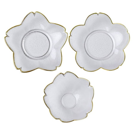 Hemoton Fruit Dish Tray Serving Bowl Candy Plate Basket Snack Glass Dipping Dessert Plates Dinner Sauce Decorative Shaped Flower
Hemoton Fruit Dish Tray Serving Bowl Candy Plate Basket Snack Glass Dipping Dessert Plates Dinner Sauce Decorative Shaped Flower