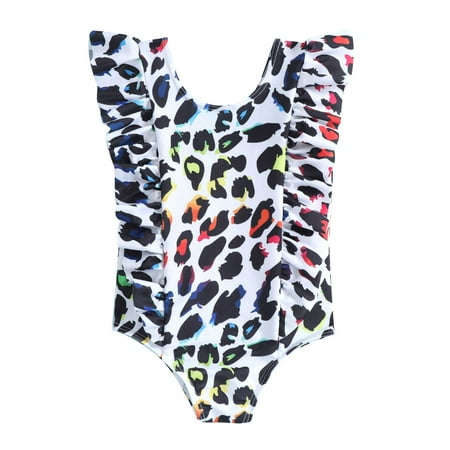 Girls Summer Swimsuits Casual Toddler Kids Baby Girls Fashion Cute Leopard Flowers Print Bikini Ruffles One-piece Swimsuit 12Months-5Years
Girls Summer Swimsuits Casual Toddler Kids Baby Girls Fashion Cute Leopard Flowers Print Bikini Ruffles One-piece Swimsuit 12Months-5Years