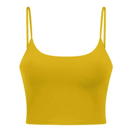 Women s Padded Sports Bra Fitness Workout Running Shirt Yoga Vest Crop Sports Workout Top Wireless Push Up Brassiere Yellow L
Women s Padded Sports Bra Fitness Workout Running Shirt Yoga Vest Crop Sports Workout Top Wireless Push Up Brassiere Yellow L