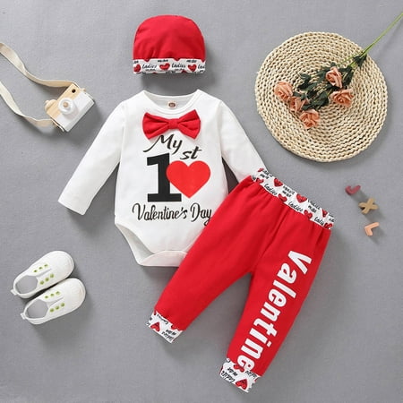 Kayannuo Clearance Infant Baby Boy Girl Valentine s Day Letter Romper Bodysuit Hearts Pants Outfits Christmas Gifts
Kayannuo Clearance Infant Baby Boy Girl Valentine s Day Letter Romper Bodysuit Hearts Pants Outfits Christmas Gifts