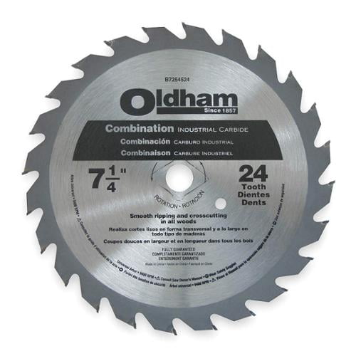 Ripping Carbide Circular Saw Blade Oldham 10040TP 10 x 40 Tooth