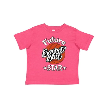 Inktastic Future Basketball Star Gift Toddler Boy or Toddler Girl T-Shirt 
Inktastic Future Basketball Star Gift Toddler Boy or Toddler Girl T-Shirt