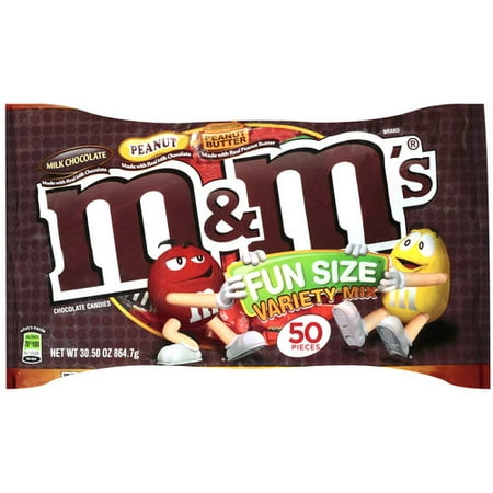M&M's Milk Chocolate/Peanut/Peanut Butter Candies, 30.5 oz