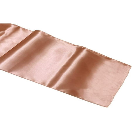 10PCS Wedding 12 x 108 inch Satin Table Runner Wedding Banquet Dining Table Decoration (Rose Gold)
10PCS Wedding 12 x 108 inch Satin Table Runner Wedding Banquet Dining Table Decoration (Rose Gold)