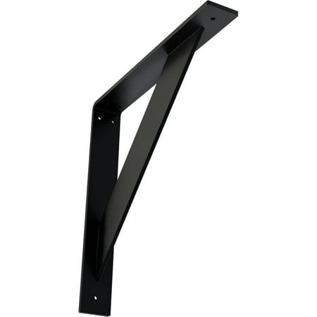 Ekena Millwork 2 W x 14 D x 14 H Traditional Steel Bracket Powder Coated Black
Ekena Millwork 2 W x 14 D x 14 H Traditional Steel Bracket Powder Coated Black