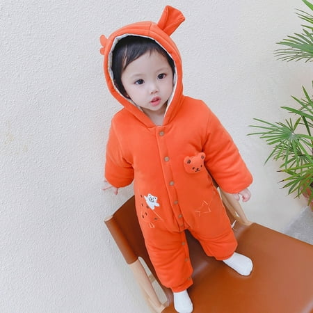 DAETIROS Exquisite Newborn Baby Girls Boys Soft Prevalent One-piece Jumpsuit Funny Daily Cute Rompers Orange
DAETIROS Exquisite Newborn Baby Girls Boys Soft Prevalent One-piece Jumpsuit Funny Daily Cute Rompers Orange