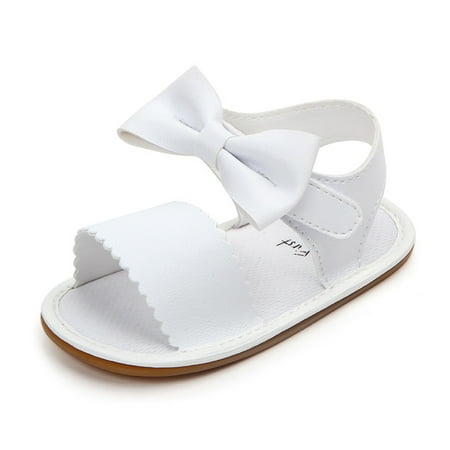 Toddler Girl Sandals Summer Soft Solid Anti Slip Bow Crib Toddle Slippers White 13 9M-18M
Toddler Girl Sandals Summer Soft Solid Anti Slip Bow Crib Toddle Slippers White 13 9M-18M