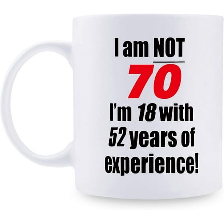 70th Birthday Gifts for Women - 1949 Birthday Gifts for Women 70 Years Old Birthday Gifts Coffee Mug for Mom Wife Friend Sister Her Colleague Coworker - 11oz
70th Birthday Gifts for Women - 1949 Birthday Gifts for Women 70 Years Old Birthday Gifts Coffee Mug for Mom Wife Friend Sister Her Colleague Coworker - 11oz