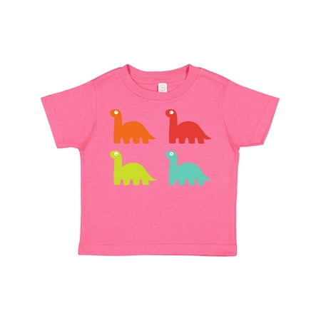 Inktastic 4 Dinosaurs Gift Toddler Boy or Toddler Girl T-Shirt