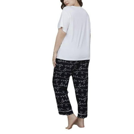 Women s Pajama Set Short Sleeve Tshirt and Plaid Print Pant Lounge Bottom Pajama Set Pj Homewear
Women s Pajama Set Short Sleeve Tshirt and Plaid Print Pant Lounge Bottom Pajama Set Pj Homewear