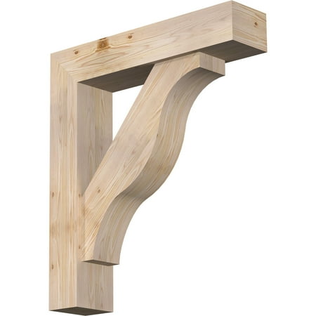 Ekena Millwork 7 1/2 W x 34 D x 38 H Funston Block Smooth Bracket w/ Offset Brace Douglas Fir
Ekena Millwork 7 1/2 W x 34 D x 38 H Funston Block Smooth Bracket w/ Offset Brace Douglas Fir