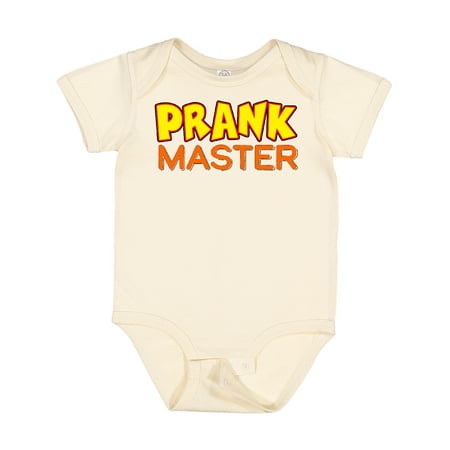 Inktastic Prank Master April Fools Day Gift Baby Boy or Baby Girl Bodysuit
