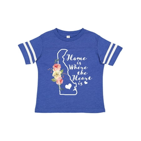 Inktastic Delaware Home is Where the Heart is with Watercolor Floral Gift Toddler Boy or Toddler Girl T-Shirt
Inktastic Delaware Home is Where the Heart is with Watercolor Floral Gift Toddler Boy or Toddler Girl T-Shirt