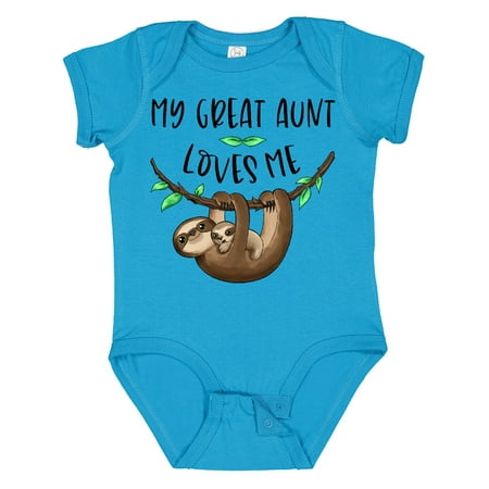 Inktastic My Great Aunt Loves Me Cute Sloth and Baby Gift Baby Boy or Baby Girl Bodysuit
Inktastic My Great Aunt Loves Me Cute Sloth and Baby Gift Baby Boy or Baby Girl Bodysuit