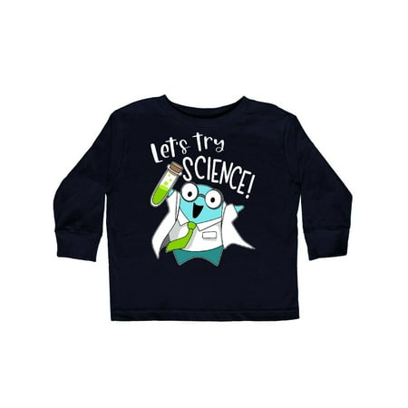 Inktastic Let s Try Science Cute Scientist with Glass Vial Gift Toddler Boy or Toddler Girl Long Sleeve T-Shirt
Inktastic Let s Try Science Cute Scientist with Glass Vial Gift Toddler Boy or Toddler Girl Long Sleeve T-Shirt