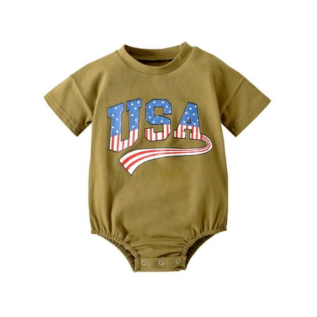 Maxcozy Baby Boy Girl 4th of July American Flag Short Sleeve Oversized Romper Tops Clothes
Maxcozy Baby Boy Girl 4th of July American Flag Short Sleeve Oversized Romper Tops Clothes