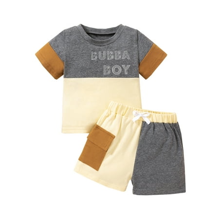 CenturyX Kids Baby Boys Girl T-shirt and Shorts Suit Casual Short Sleeve Tops Drawstring Shorts 2pcs Outfits Set
CenturyX Kids Baby Boys Girl T-shirt and Shorts Suit Casual Short Sleeve Tops Drawstring Shorts 2pcs Outfits Set