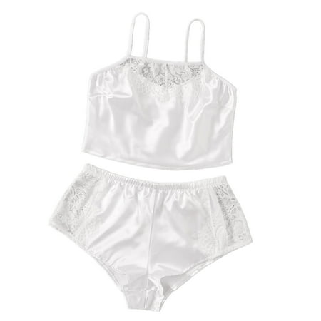 Dadaria Plus Size Pajamas for Women Ladies Fashion Lace Underwear Smooth And Comfortable Skin-Friendly Pajamas White S Women
Dadaria Plus Size Pajamas for Women Ladies Fashion Lace Underwear Smooth And Comfortable Skin-Friendly Pajamas White S Women