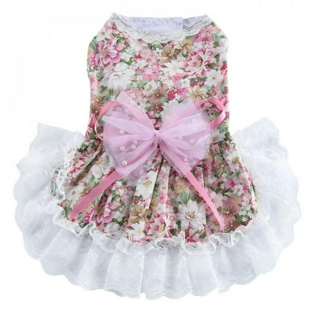 Dog Cat Princess Dress Lace Print Bow Skirts Pet Clothes Summer York Dog Cute Floral Dress Party Wedding Pets Clothing
Dog Cat Princess Dress Lace Print Bow Skirts Pet Clothes Summer York Dog Cute Floral Dress Party Wedding Pets Clothing