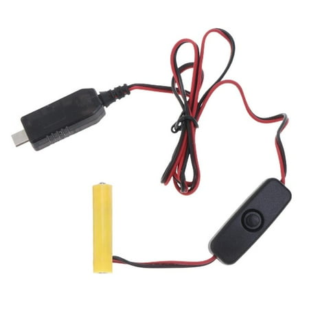 AM4 AAA Dummy Battery Adapter USB C Power Supply Cable Replace 1AAA LR3 Battery
AM4 AAA Dummy Battery Adapter USB C Power Supply Cable Replace 1AAA LR3 Battery