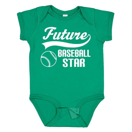 Inktastic Future Baseball Star Gift Baby Boy Bodysuit