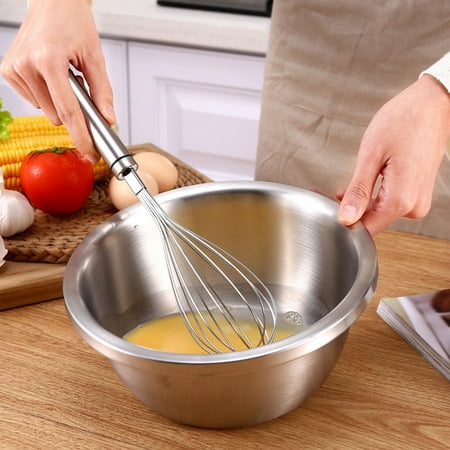Ovzne Kitchen Practical Handle Whisk Stainless Steel Mixer Balloon Egg Beater Tools Clearance
Ovzne Kitchen Practical Handle Whisk Stainless Steel Mixer Balloon Egg Beater Tools Clearance