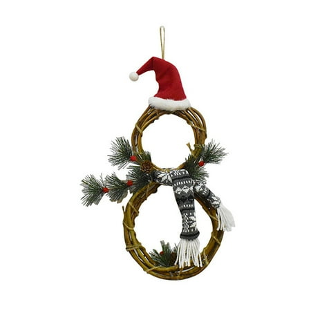 Wreath Christmas Party Festival Garland Hanging Reusable Decoration Ornament Pendant with String Light Gray
Wreath Christmas Party Festival Garland Hanging Reusable Decoration Ornament Pendant with String Light Gray