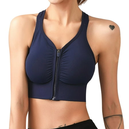 Larisalt Bras For Women No Underwire Women s Wired Racerback Athletic Sports Bra with Underwire Navy L
Larisalt Bras For Women No Underwire Women s Wired Racerback Athletic Sports Bra with Underwire Navy L