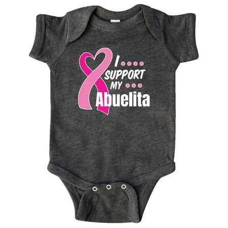 Inktastic Breast Cancer Awareness I Support My Abuelita Pink Ribbon Gift Baby Boy or Baby Girl Bodysuit
Inktastic Breast Cancer Awareness I Support My Abuelita Pink Ribbon Gift Baby Boy or Baby Girl Bodysuit