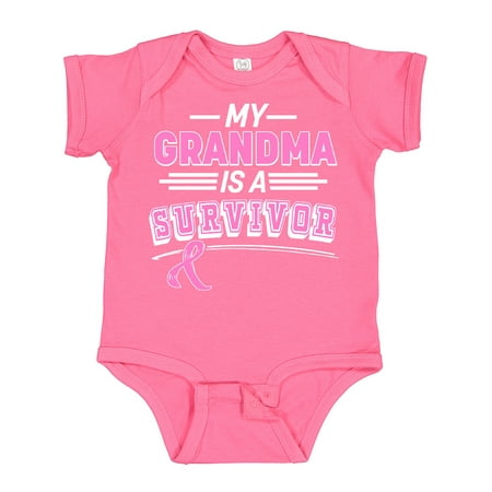Inktastic My Grandma is a Survivor Breast Cancer Awareness Gift Baby Boy or Baby Girl Bodysuit
Inktastic My Grandma is a Survivor Breast Cancer Awareness Gift Baby Boy or Baby Girl Bodysuit