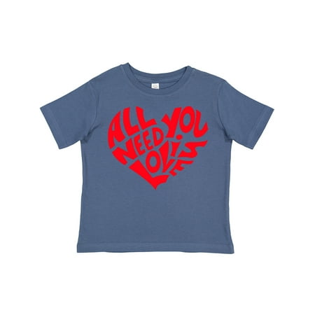 Inktastic All You Need is Love Red Heart Shape Gift Toddler Boy or Toddler Girl T-Shirt
Inktastic All You Need is Love Red Heart Shape Gift Toddler Boy or Toddler Girl T-Shirt