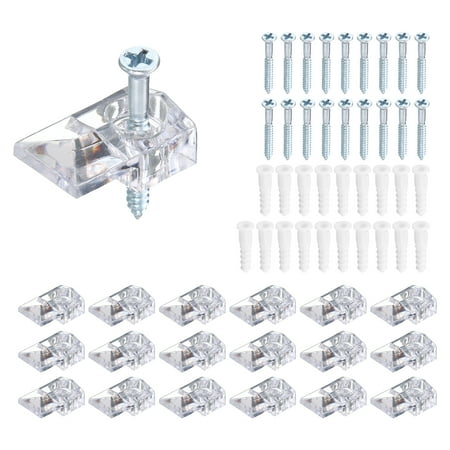 Uxcell Glass Retainer Clips Kit with Screw 0.83 x 0.51 Glass Panel Fixing Clip for Fixing Cabinets Clear 40pcs
Uxcell Glass Retainer Clips Kit with Screw 0.83 x 0.51 Glass Panel Fixing Clip for Fixing Cabinets Clear 40pcs
