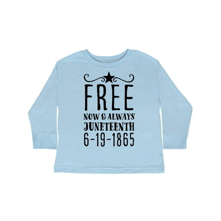 Inktastic Free- Now and Always- Juneteenth 6-19-1865 Gift Toddler Boy or Toddler Girl Long Sleeve T-Shirt
Inktastic Free- Now and Always- Juneteenth 6-19-1865 Gift Toddler Boy or Toddler Girl Long Sleeve T-Shirt