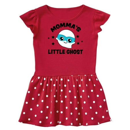 Inktastic Cute Momma s Little Ghost with Stars Gift Baby Girl Dress