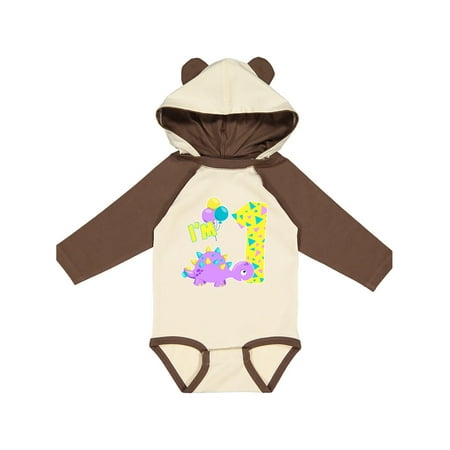 Inktastic Happy Dinosaur First Birthday-purple Gift Baby Boy or Baby Girl Long Sleeve Bodysuit
Inktastic Happy Dinosaur First Birthday-purple Gift Baby Boy or Baby Girl Long Sleeve Bodysuit