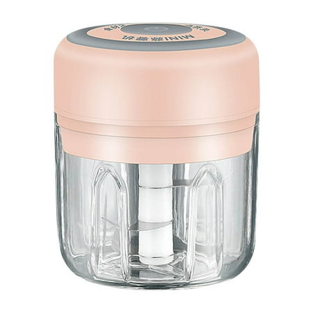 GeweYeeli Wireless Electric Garlic Grinder 250ML Garlic Masher Vegetable Food Chopper Pink
GeweYeeli Wireless Electric Garlic Grinder 250ML Garlic Masher Vegetable Food Chopper Pink