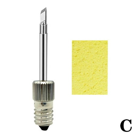 50mm E10 Threaded Soldering Iron Tip Brass Soldering Iron Head Welding 3 Type Soldering Tips for Interface Stations Z0F3
50mm E10 Threaded Soldering Iron Tip Brass Soldering Iron Head Welding 3 Type Soldering Tips for Interface Stations Z0F3
