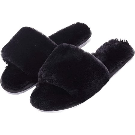 PIKADINGNIS Women s plush slippers cross strap fur slippers comfortable and soft home indoor slippers open-toed cotton slippers 8 colors
PIKADINGNIS Women s plush slippers cross strap fur slippers comfortable and soft home indoor slippers open-toed cotton slippers 8 colors