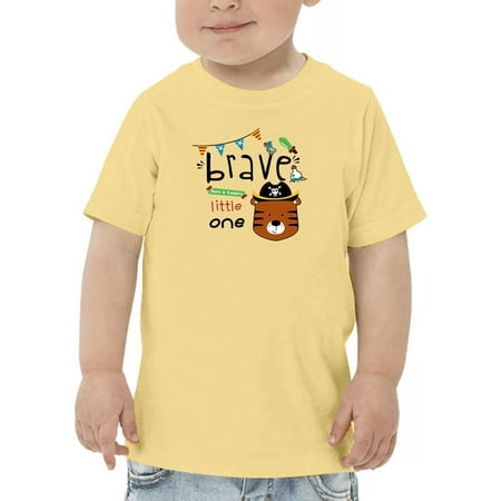 Brave Little One Pirate T-Shirt Toddler -Image by Shutterstock 2 Toddler
